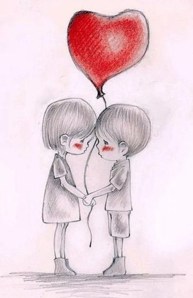 Рисунки про любовь