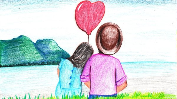 Рисунки про любовь