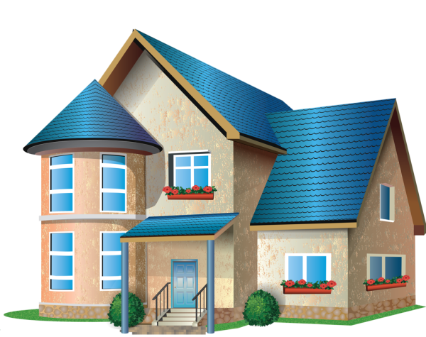 Иллюстрации разных домов