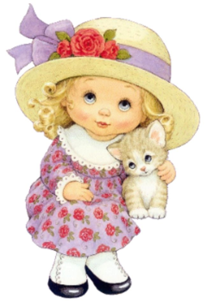 Девочка с цветочком