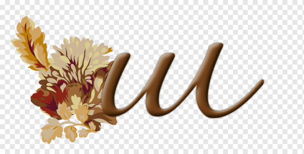 Буква ш красивая осенняя