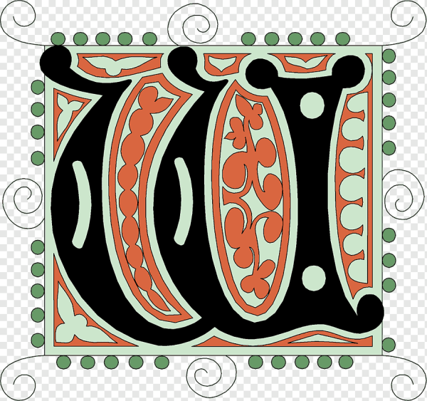 Стилизованная буква w