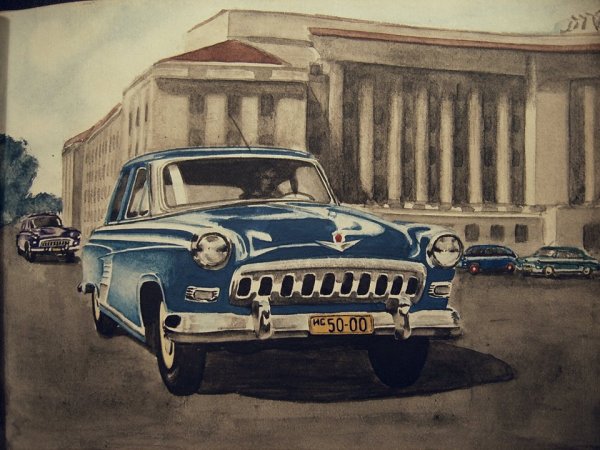 Волга ГАЗ 21 арт