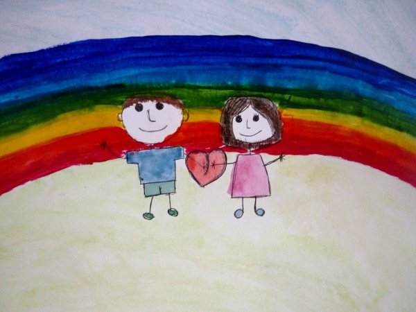 Рисунок на тему многонациональная Россия