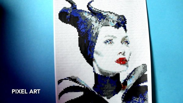 Малефисента вышивка крестом