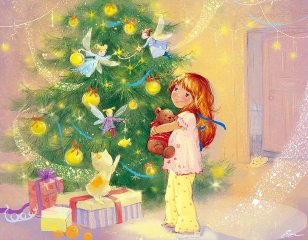 Художник-иллюстратор Екатерина бабок зима