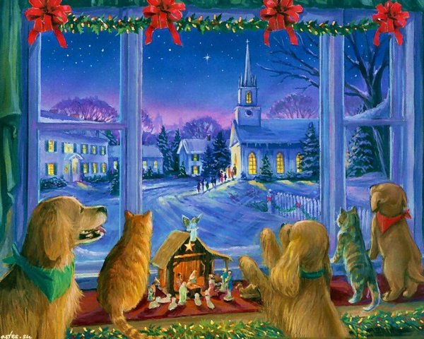 Рождество за окном