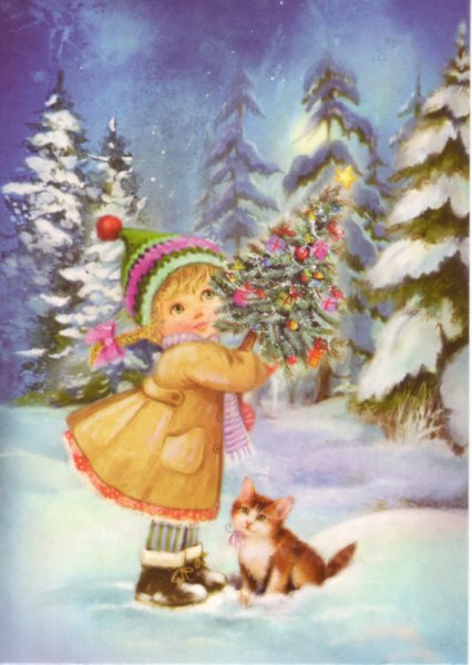 Художник-иллюстратор Lisi Martin Рождество