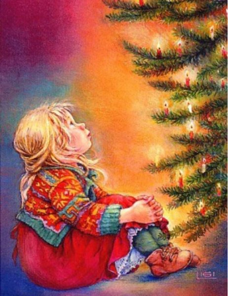 Анастасия Столбова иллюстрации Рождество