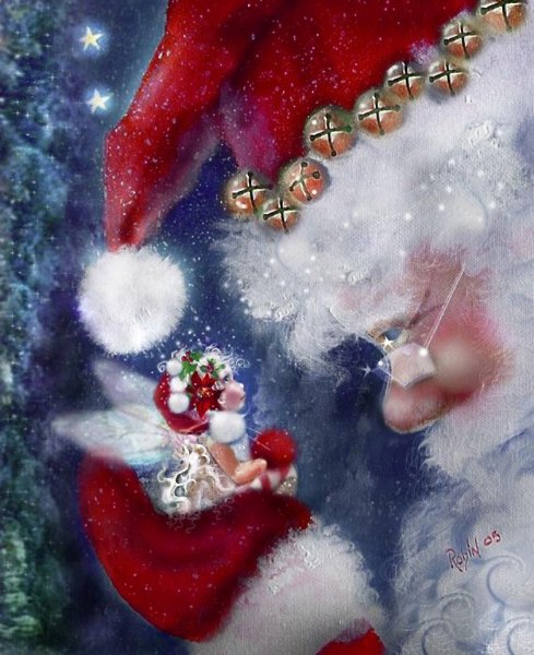 Сказочный новогодний лес