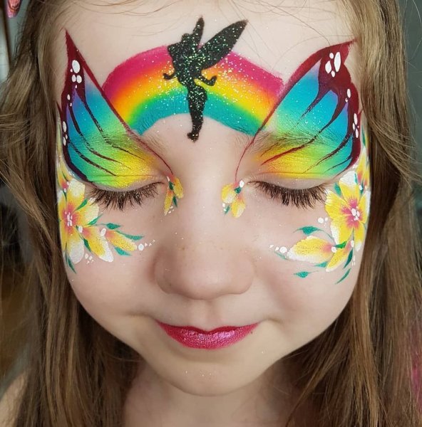 Аквагрим пошагово