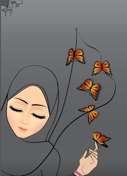 Никаб Пинтерест