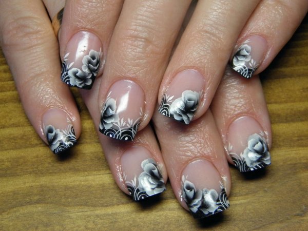 Дизайн ногтей френч
