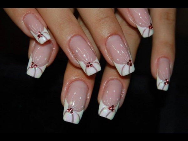 Дизайн ногтей френч