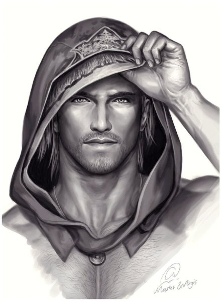 Мужчина рисунок