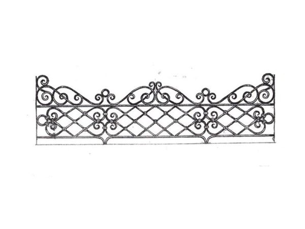 Ажурные ограды эскизы