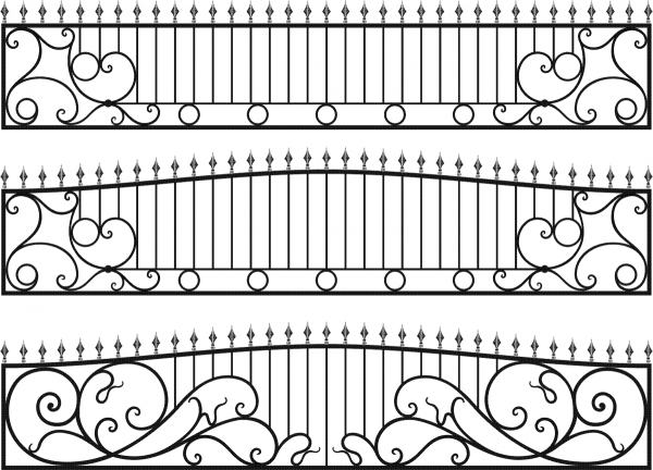 Узорчатая ограда