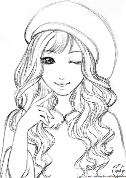 Красивые картинки для срисовки