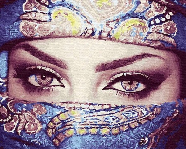 Алмазная живопись мозаика Восток чадра