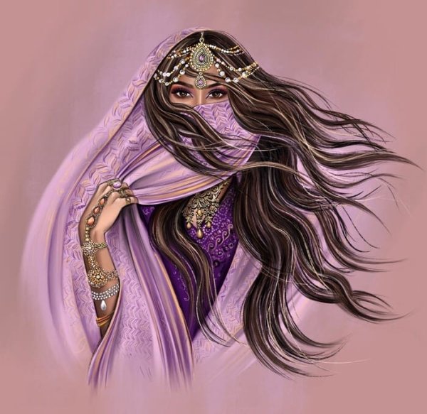 Восточная красавица мода