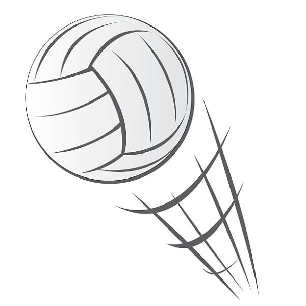 Волейбольный мяч мультяшный