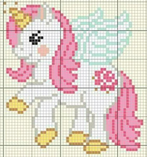 Вышивка крестом Хелло Китти