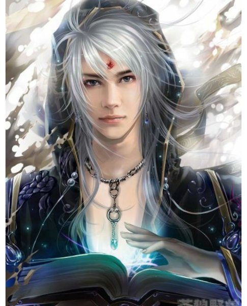 Эльф с темными волосами