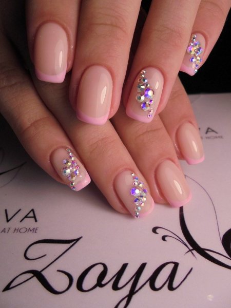 Разноцветный френч