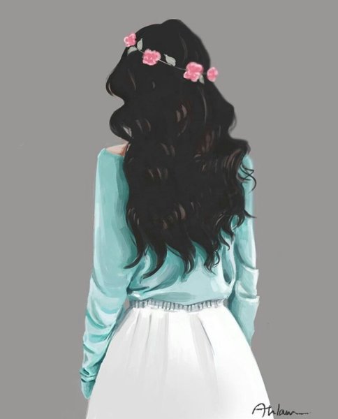 Арт каре со спины