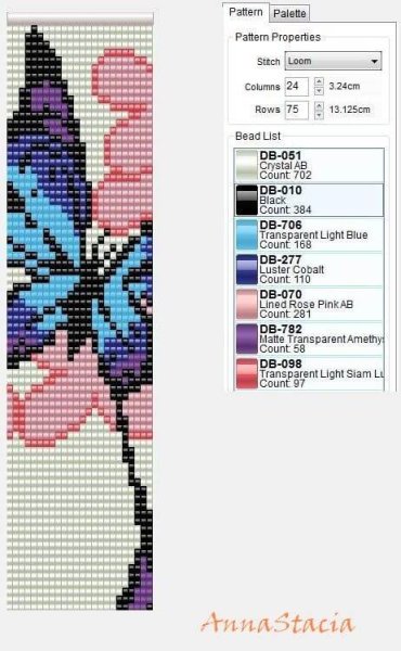 Схемы для бисероплетения браслеты на станке