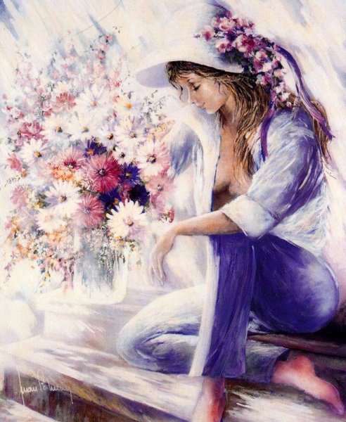 Картины японской художницы Михо Хирано