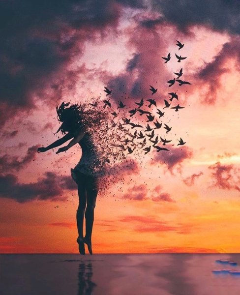 Ангел в воздухе