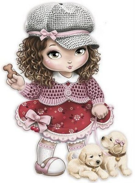 Кукла карандашом