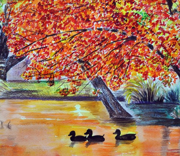 Рисунок осень