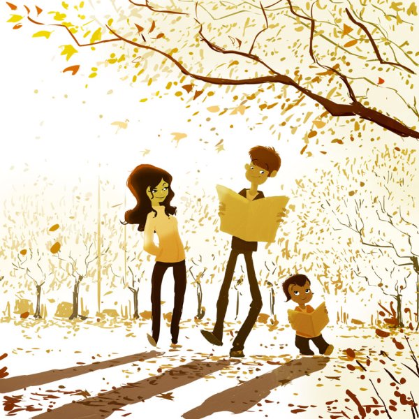 Семья мультяшные