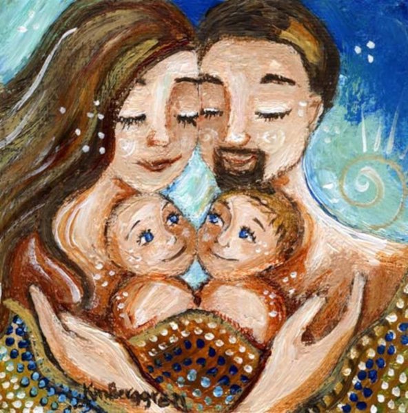 Кэти Берггрен картины семья