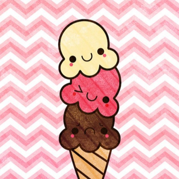 Миленькие рисуночки мороженое