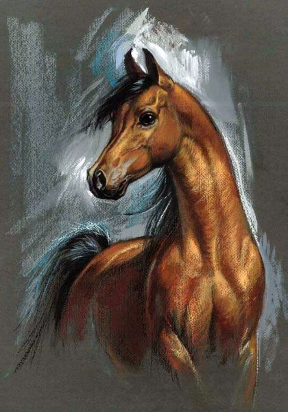 Печальная лошадь