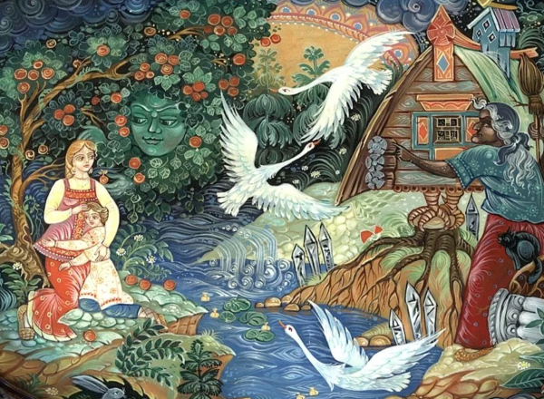 Русские народные сказки. Гуси-лебеди