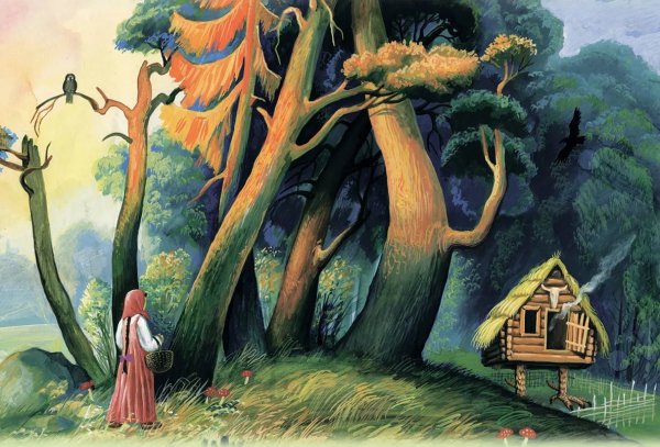 Лес в русских сказках
