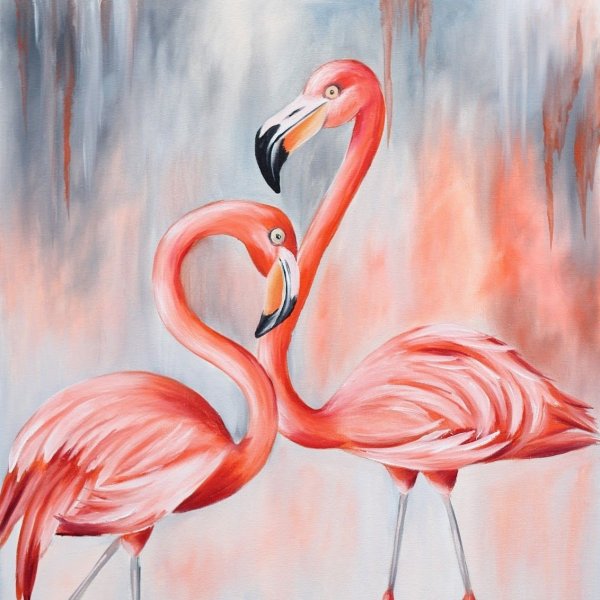 Фламинго картина