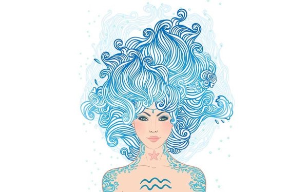 Водолей знак зодиака девушка