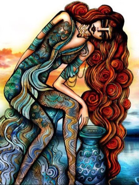 Водолей арт