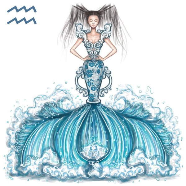 Русалка Водолей