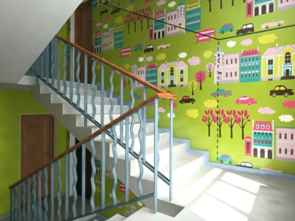 Разукрасить подъезд