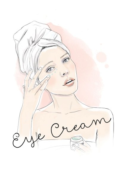 Косметолог иллюстрация