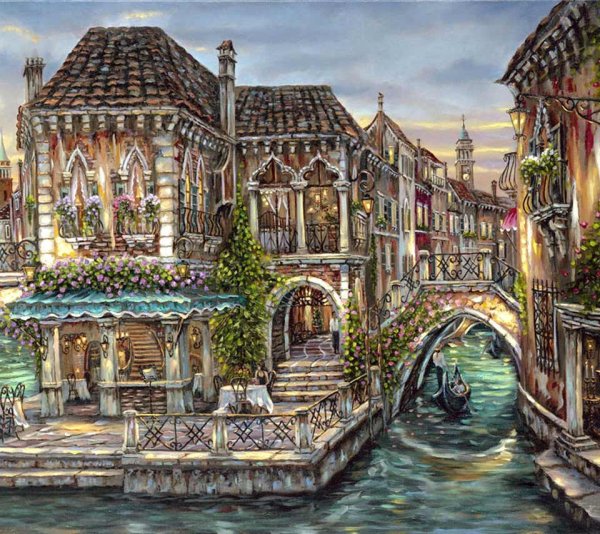 Роберт Файнэл городской пейзаж