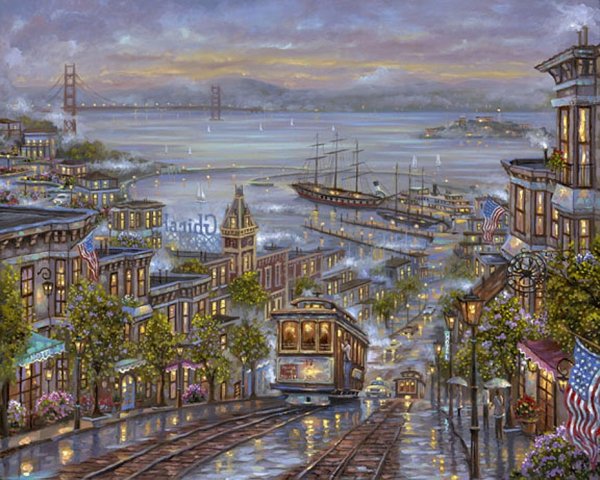 Картины Роберта Файнэла