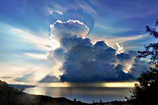 Удивительная красота неба рисунок