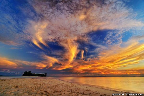 Самый красивый закат в мире